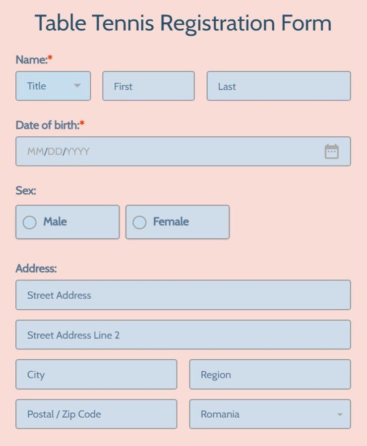 table-tennis-registration-form-template