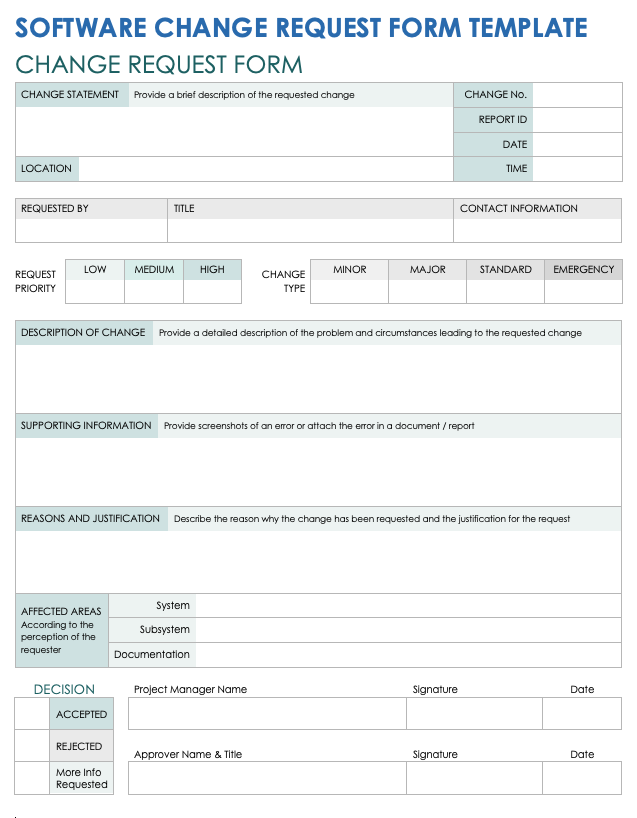 technical-change-request-form-template