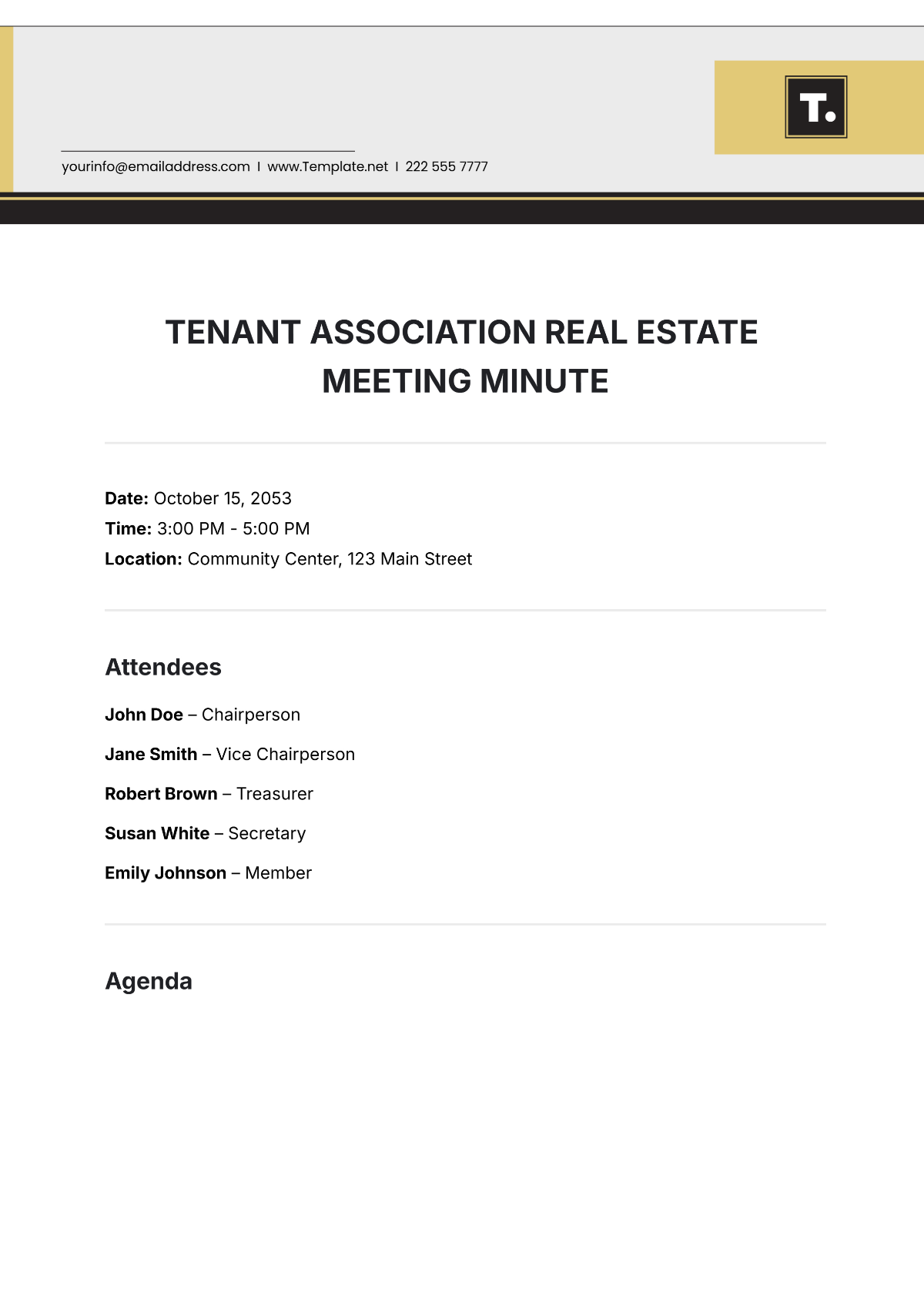 tenant-association-membership-form-template