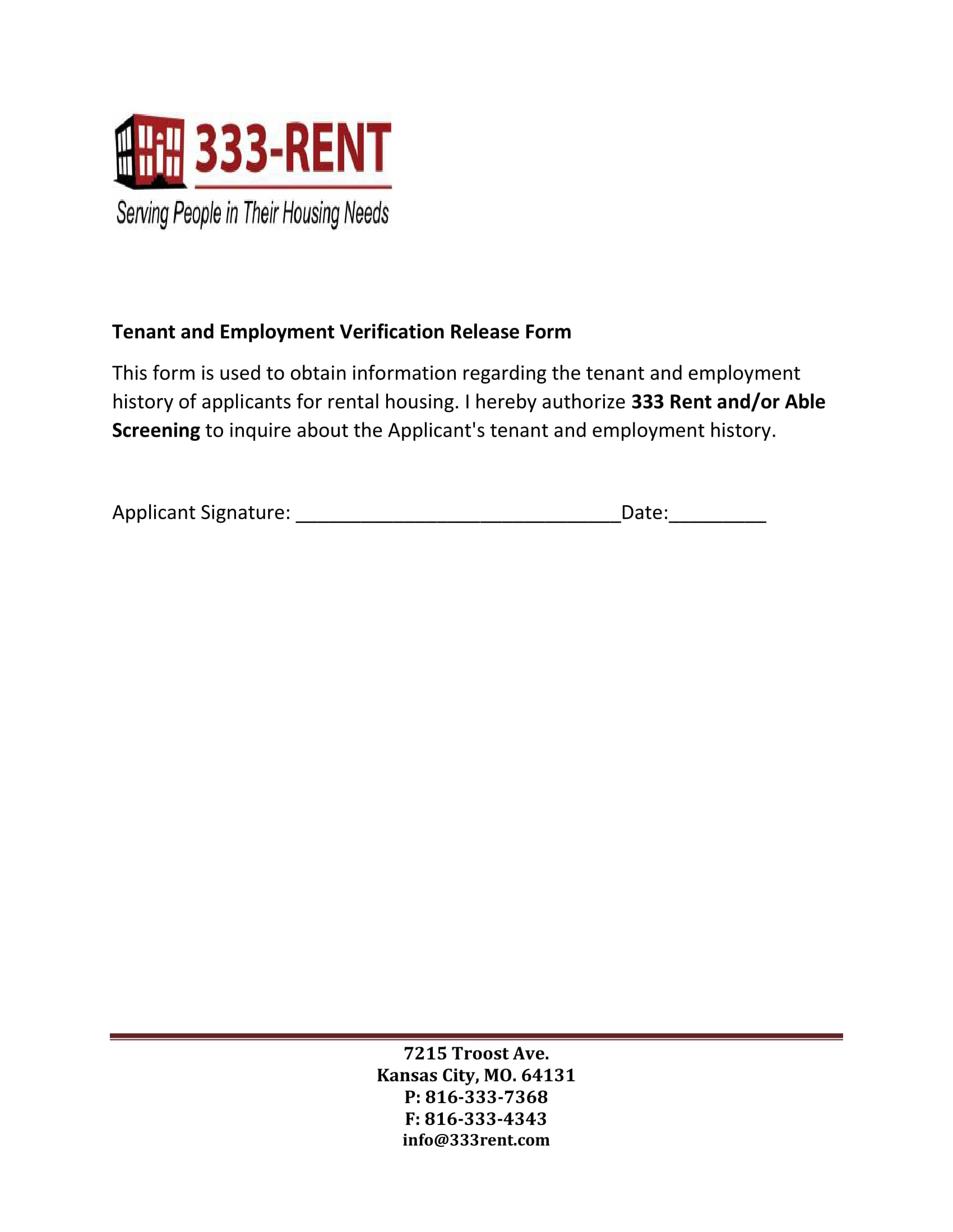tenant-employment-verification-form-template