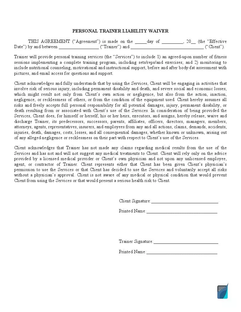 texas-gym-liability-form-template