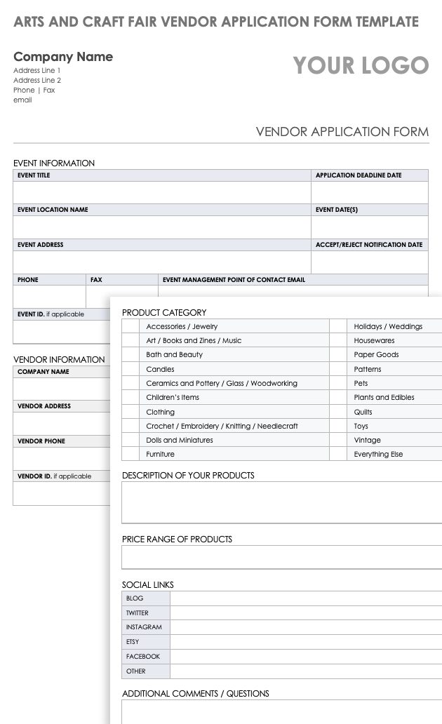 trade-fair-application-form-template