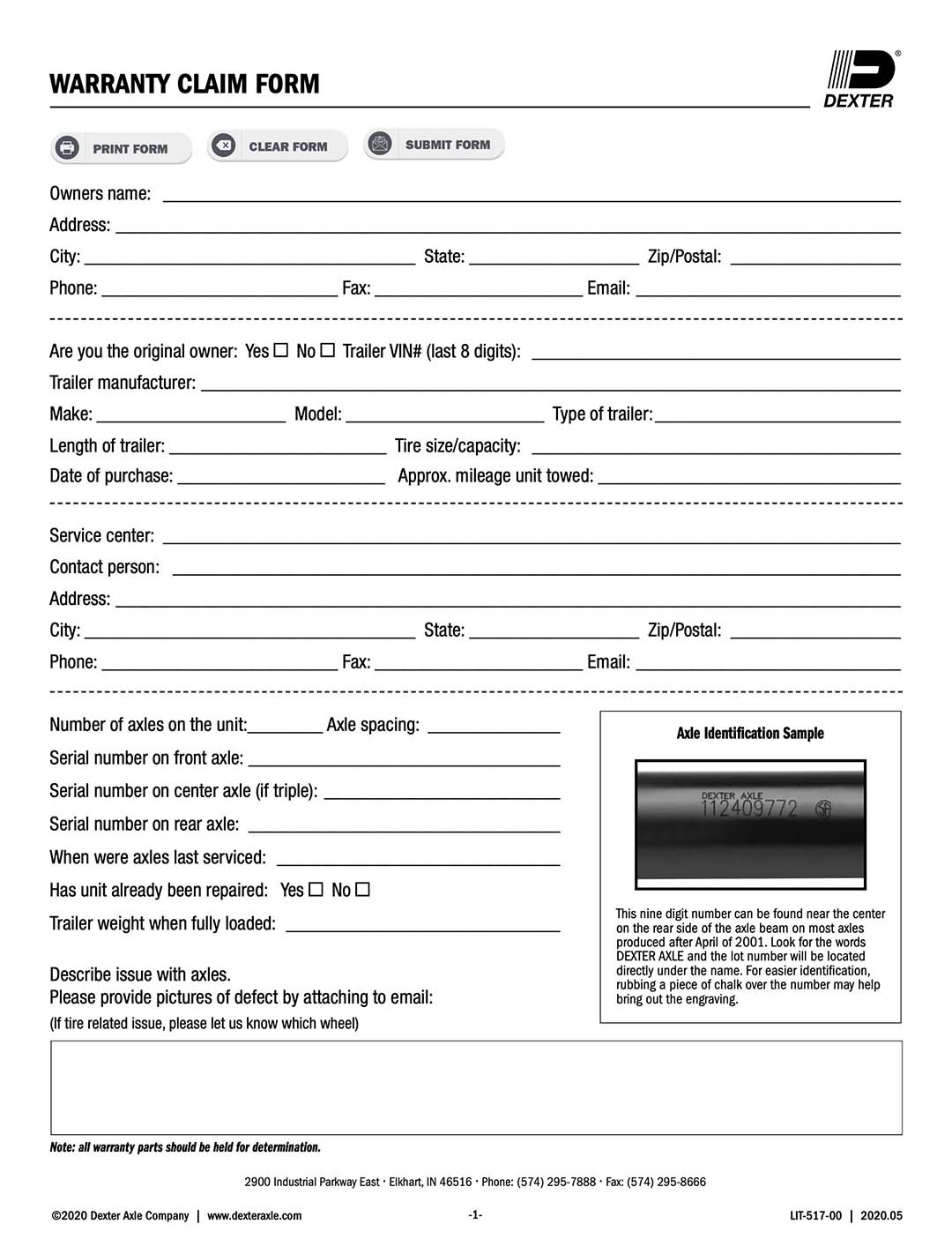 trailer-warranty-registration-form-template