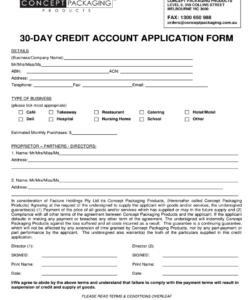 30-day-account-application-form-template