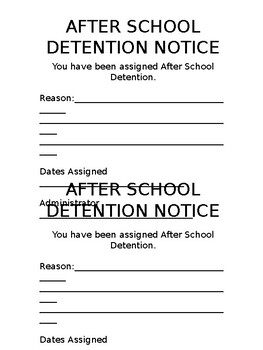 after-school-detention-form-template
