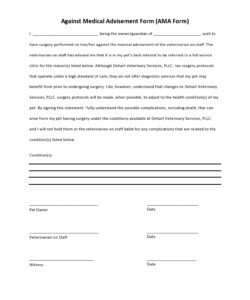 against-medical-advice-form-template