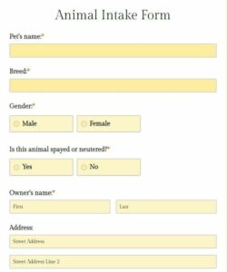 animal-shelter-intake-form-template