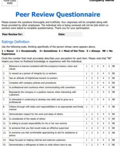 annual-peer-performance-evaluation-form-template