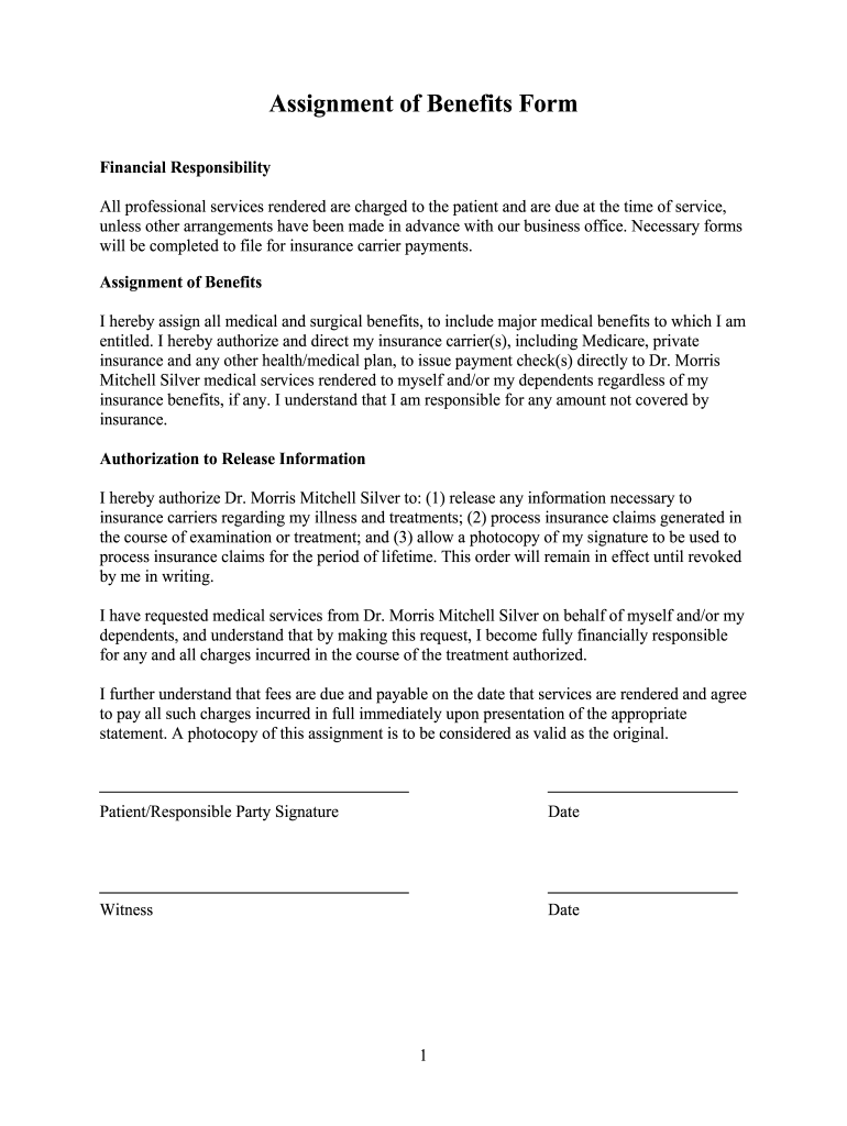 assignment-of-benefits-form-template
