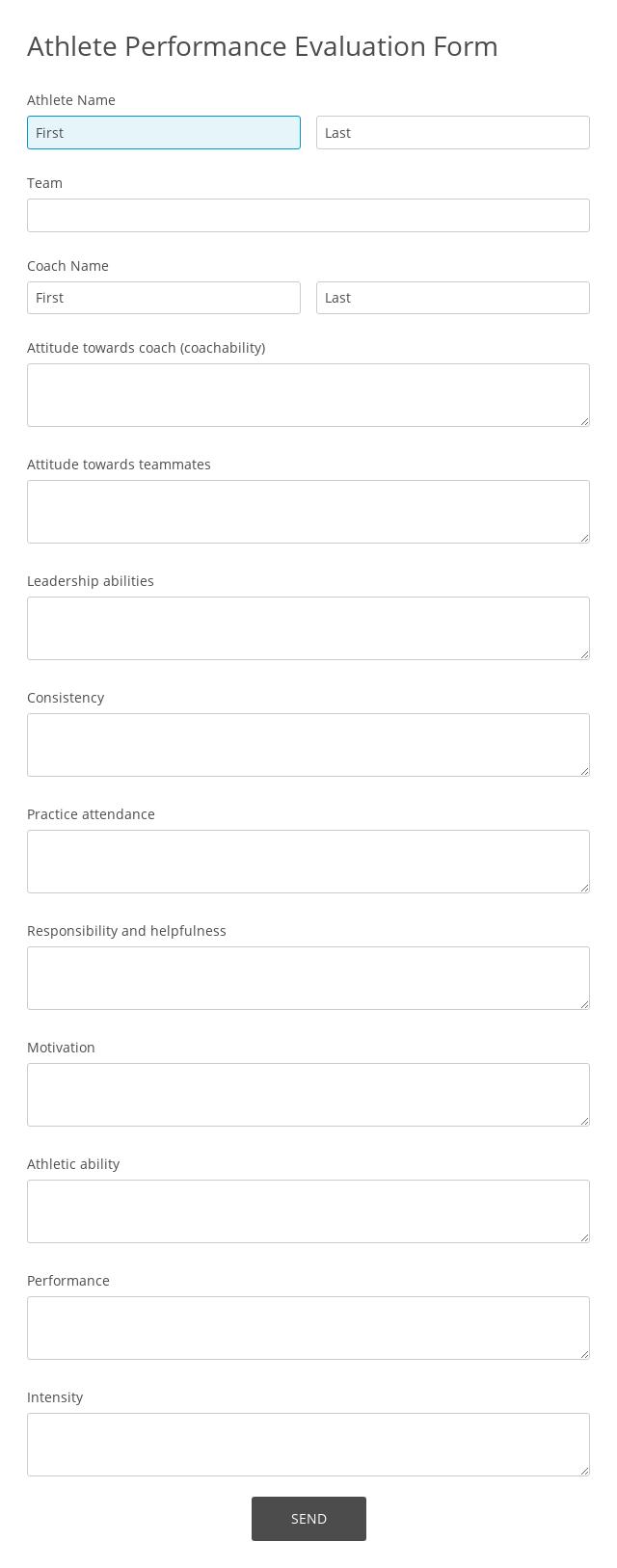 athlete-performance-evaluation-form-template