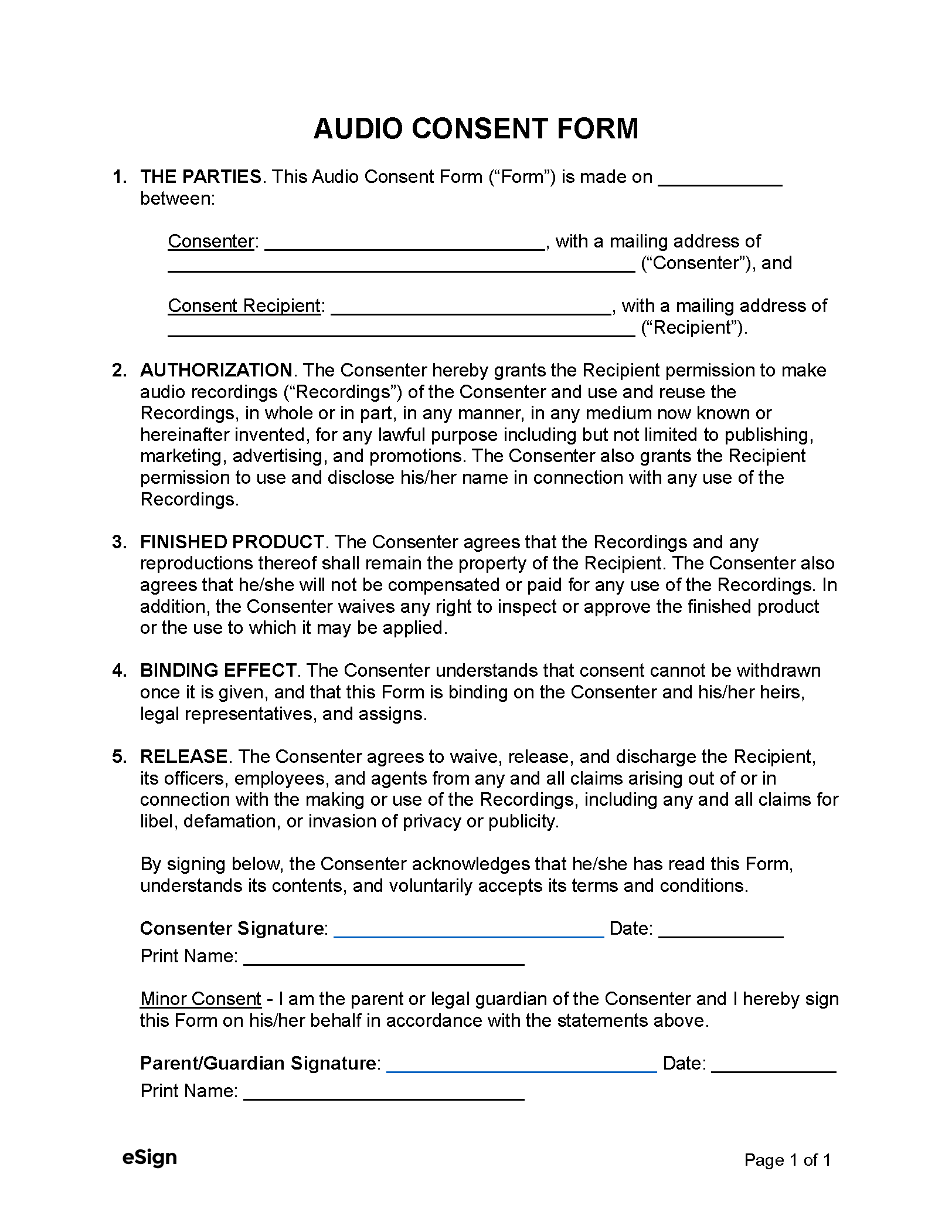 audio-recording-consent-form-template