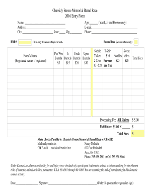 barrel-race-entry-form-template