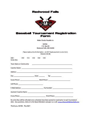 baseball-tournament-registration-form-template