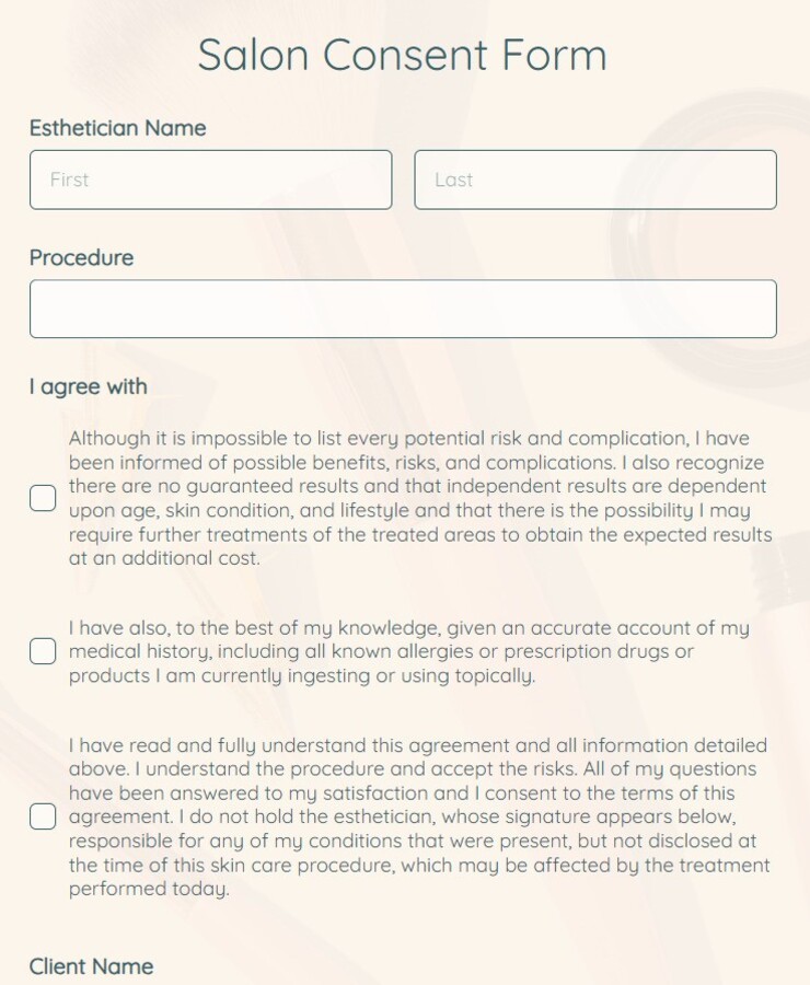 beauty-treatment-disclaimer-form-template