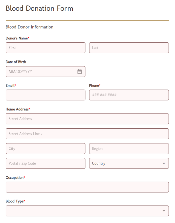 blood-donation-registration-form-template