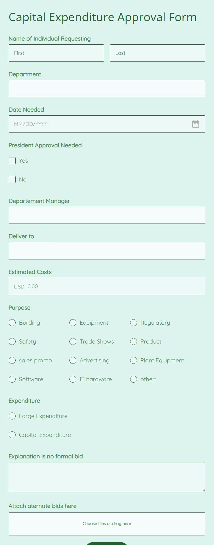 capital-expenditure-approval-form-template