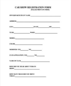 car-show-registration-form-template