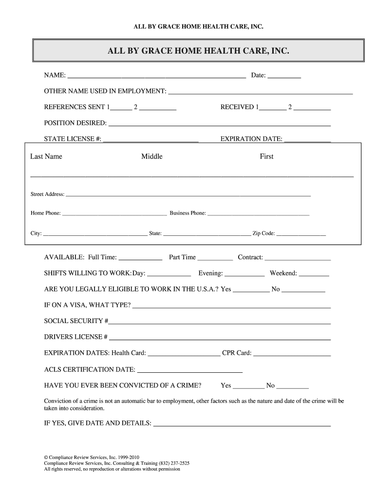 care-home-application-form-template