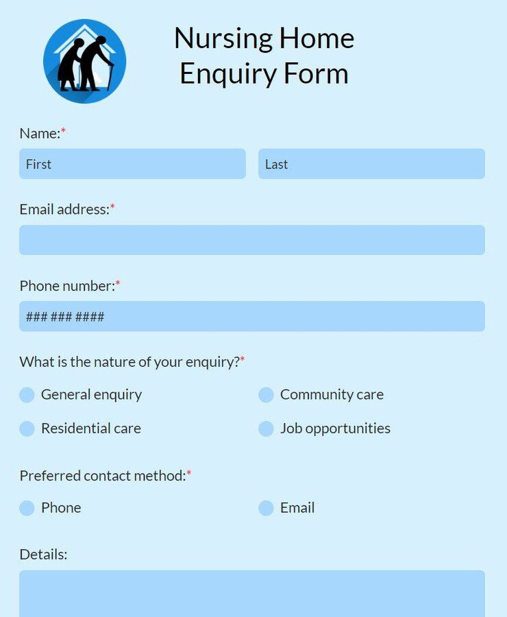 care-home-enquiry-form-template