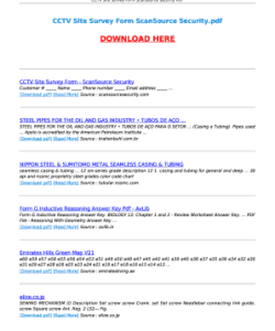 cctv-site-survey-form-template