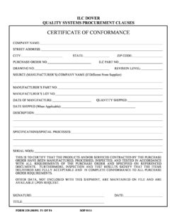 certificate-of-conformity-form-template