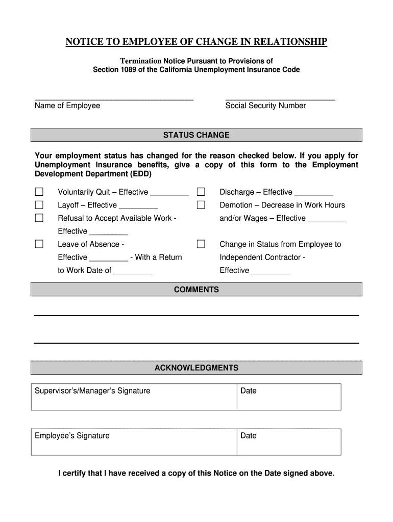 change-in-relationship-form-template