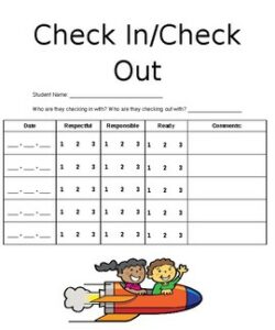 check-in-check-out-form-template
