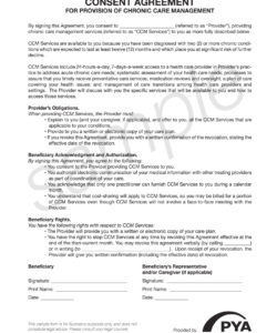 chronic-care-management-consent-form-template