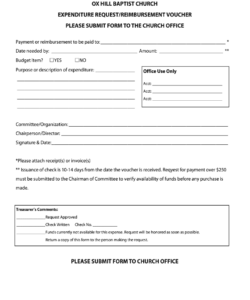 church-purchase-reimbursement-form-template