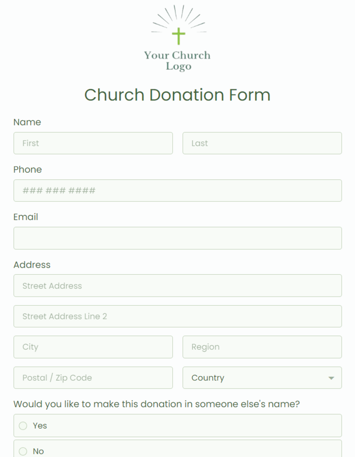 church-real-estate-donation-form-template
