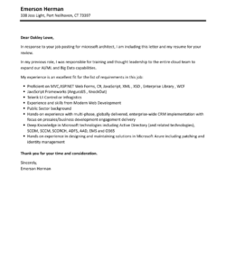 cloud-architect-job-application-form-template