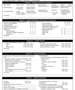 commercial-appraisal-review-form-template
