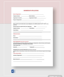 company-membership-application-form-template