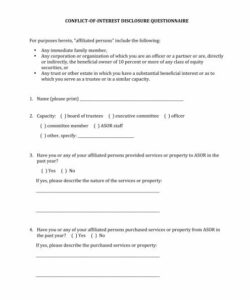 conflict-of-interest-disclosure-form-template