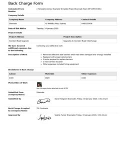 construction-back-charge-form-template