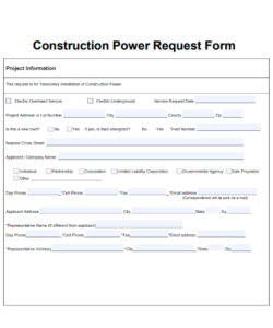 construction-field-correspondence-form-template