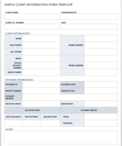 contact-information-collection-form-template