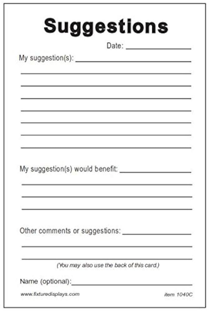 continuous-improvement-suggestion-form-template
