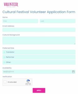 cultural-tour-registration-form-template