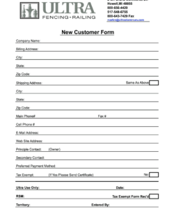 customer-information-update-form-template