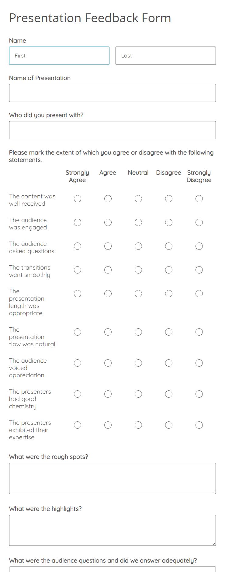cyber-security-presentation-feedback-form-template