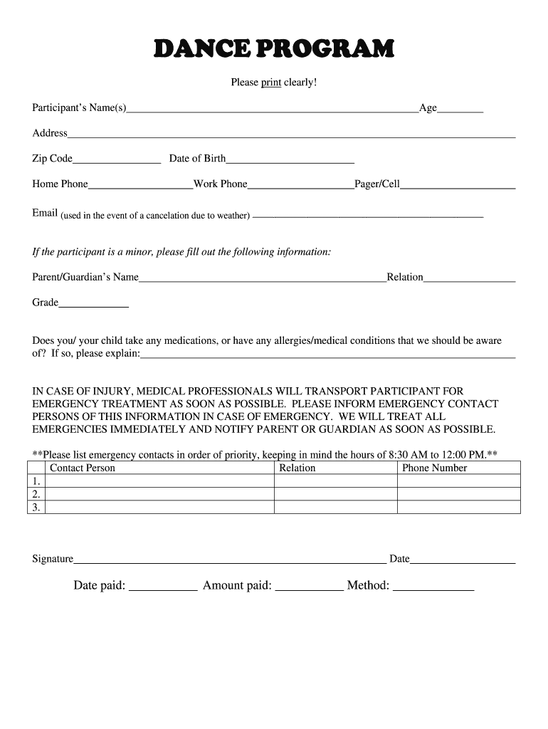 dance-studio-registration-form-template