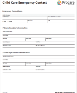 daycare-emergency-contact-form-template