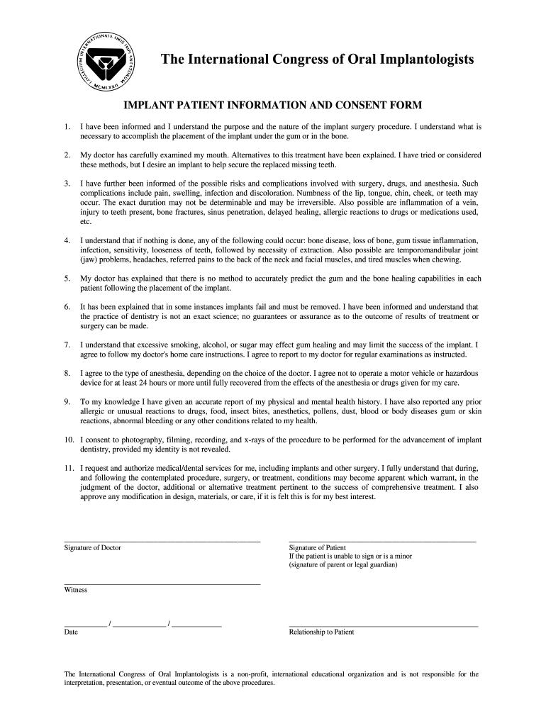 dental-implant-consent-form-template