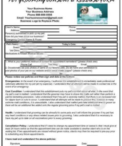 dog-grooming-consent-form-template