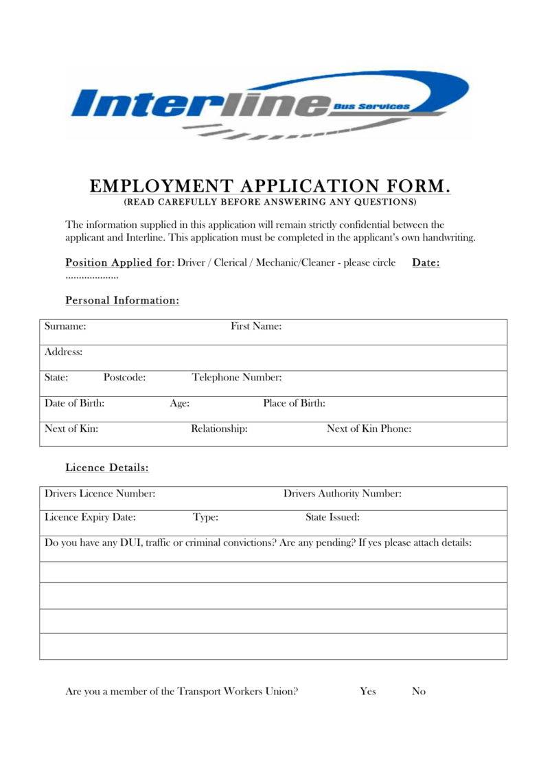 driver-job-application-form-template