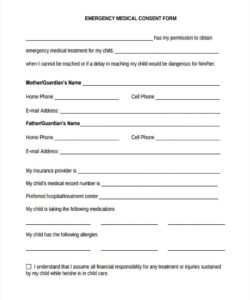 emergency-medical-consent-form-template