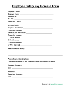 employee-pay-increase-form-template