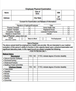 employment-physical-exam-form-template