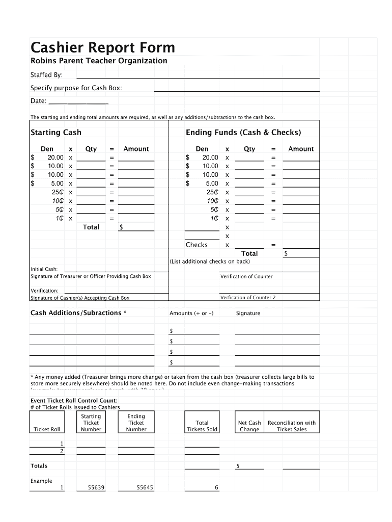 end-of-day-cash-out-form-template